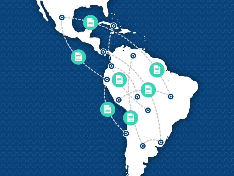 Mapa de Latinoamérica